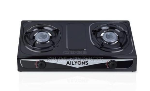 Ailyons 2burner Metallic Table Top Cooker