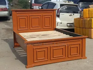 Classic Brown Panel Bed Size 5 by 6