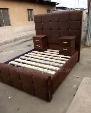 Brown Panel Bed Set ( 5x6)