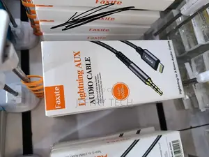 Faxite Brand Lightning to 3.5mm Aux Audio Cable, Model Aux02.