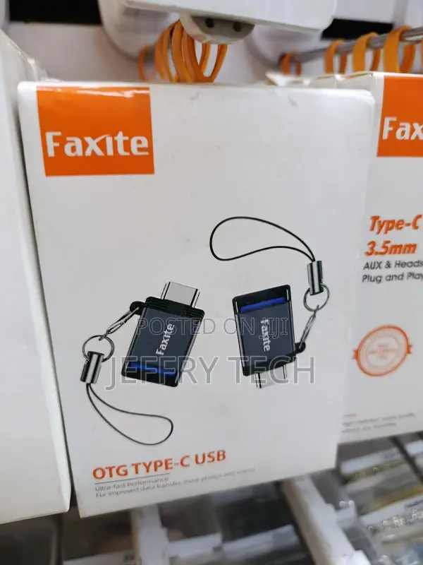 Faxite Otg Type-C Usb Adapter, Designed to Connect Traditional Usb-A