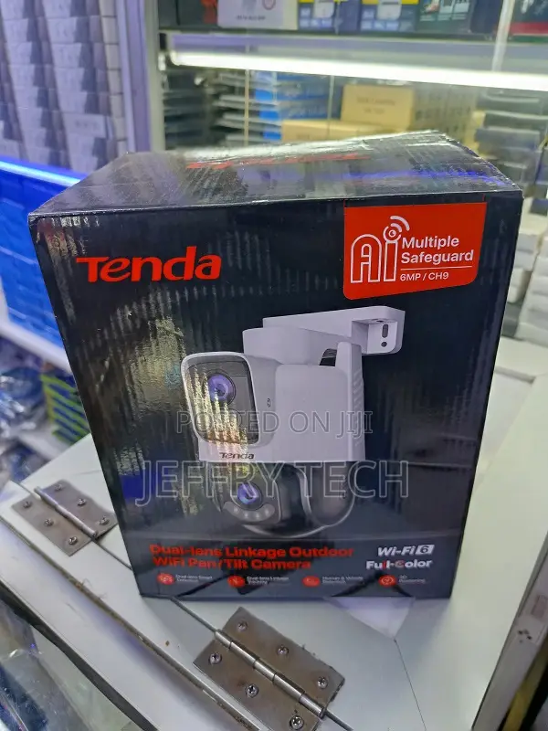 Tenda Ch9-Wca 6mp Dual Lens Outdoor Camera With Wireless Connectivity