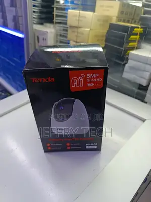 Tenda Rp7 5mp Wi-Fi 6 Pan Tilt Security Camera – 360° Coverage, Two-Wa