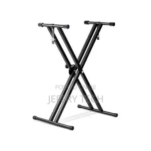 Strong Piano/Keyboard Stand With Locking Stands Double X Shape