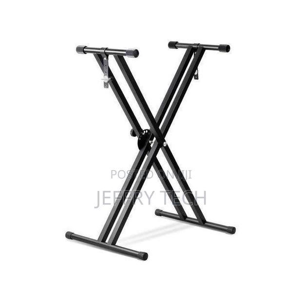 Strong Piano/Keyboard Stand With Locking Stands Double X Shape