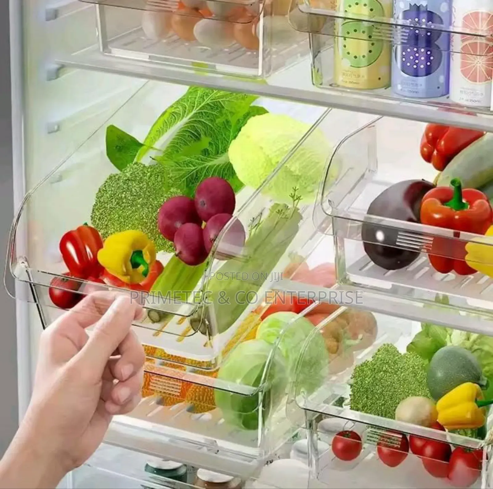 Transparent Fridge Storage Container