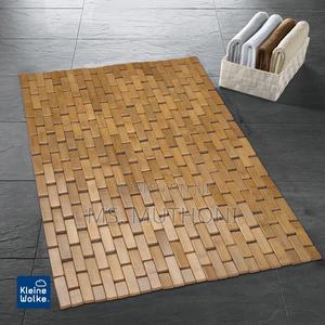 Bamboo Wood Bath Mat 40x60cm – Bathroom Kitchen Rug- - thumbnail 2