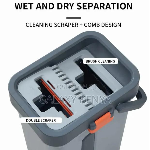 3600 Rotating Hand Free Mop - thumbnail 3