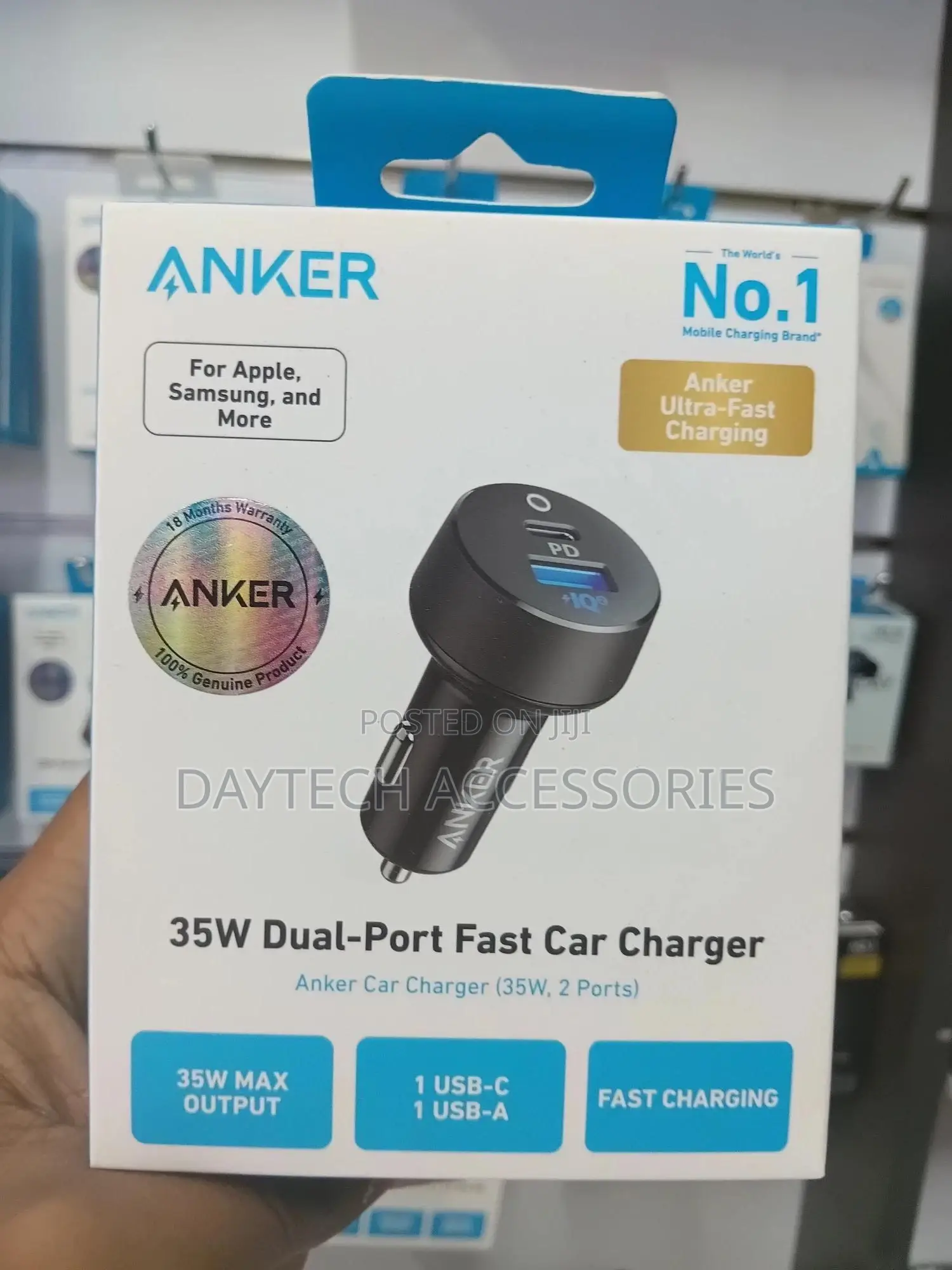 Anker Powerdrive Pd+ 2 35w Usb C Car Charger