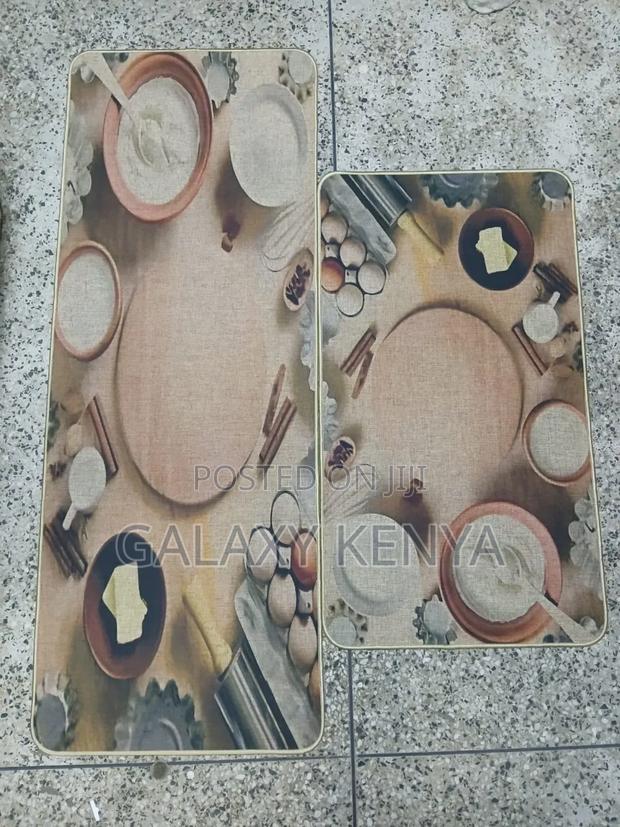 2pcs Kitchen Mats With Rubber Super Non-Slip Underside - thumbnail 2