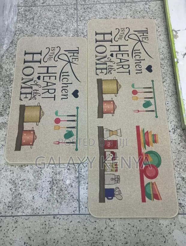 2pcs Kitchen Mats With Rubber Super Non-Slip Underside - thumbnail 4