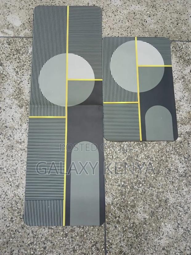 2pcs Kitchen Mats With Rubber Super Non-Slip Underside - thumbnail 2