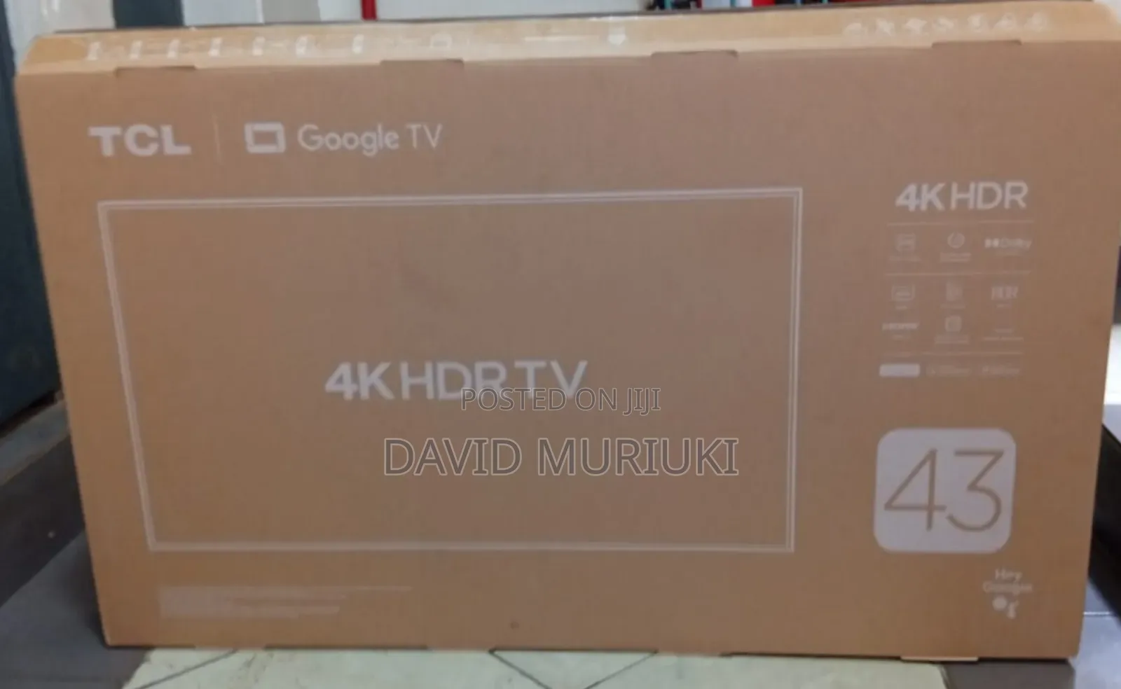 TCL 43-Inches HDR Tv.
