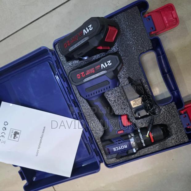 Royce Heavy-Duty 21v Brushless Drill