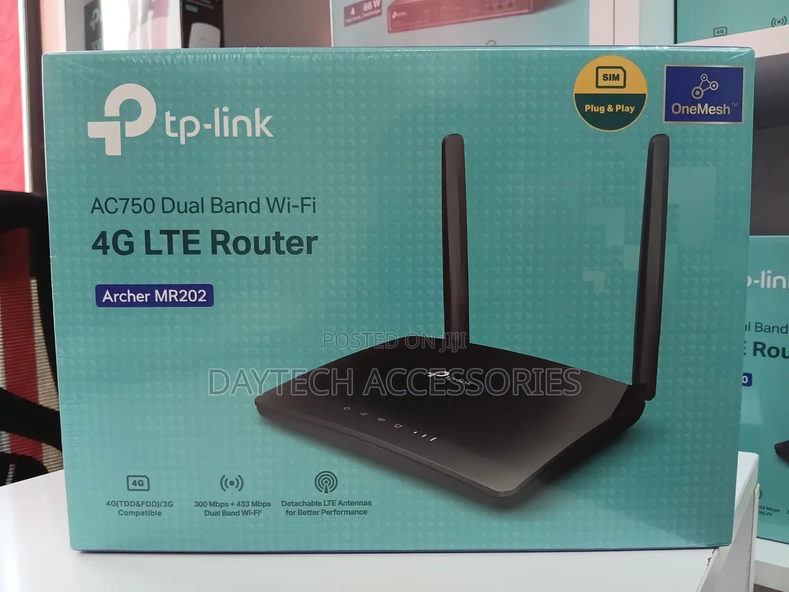 Tp-Link Archer Mr202 Ac750 Wireless Dual Band 4g Simcard Lte Router