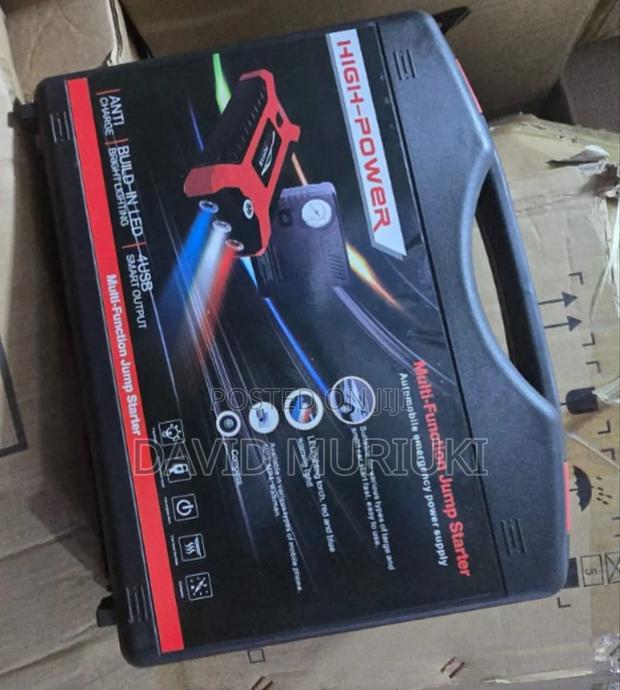 Portable Car Jumpstarter Kit