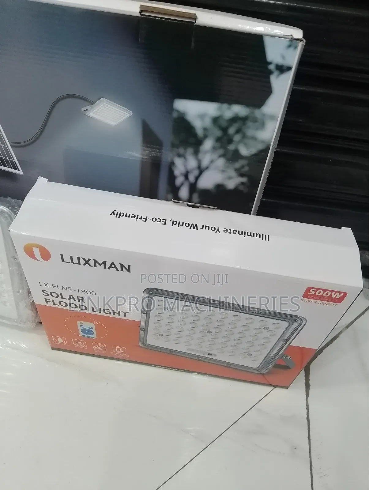 500 Watts Luxman Solar Floodlight