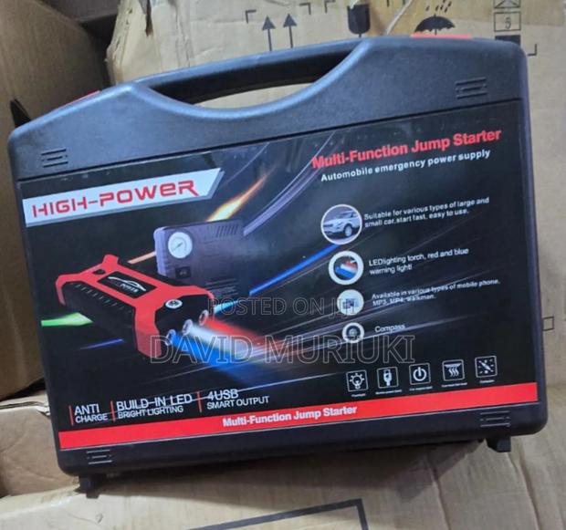 High-Power Vehicle Jumpstarter