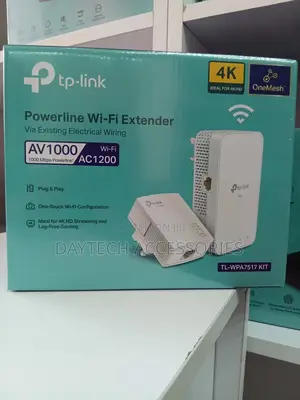Tp-Link Tl-Wpa7517 Kit Av1000 Gigabit Powerline Ac Wi-Fi Kit (Ac1200)