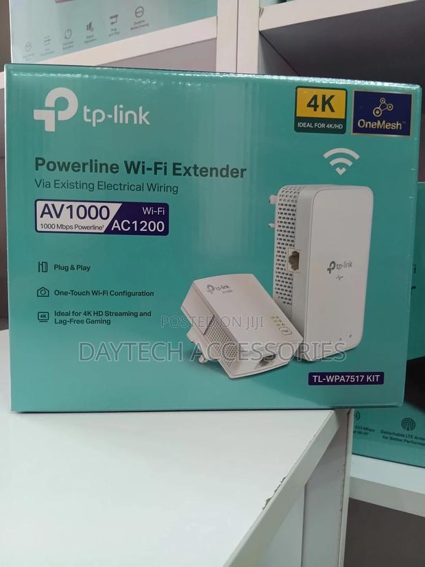 Tp-Link Tl-Wpa7517 Kit Av1000 Gigabit Powerline Ac Wi-Fi Kit (Ac1200)