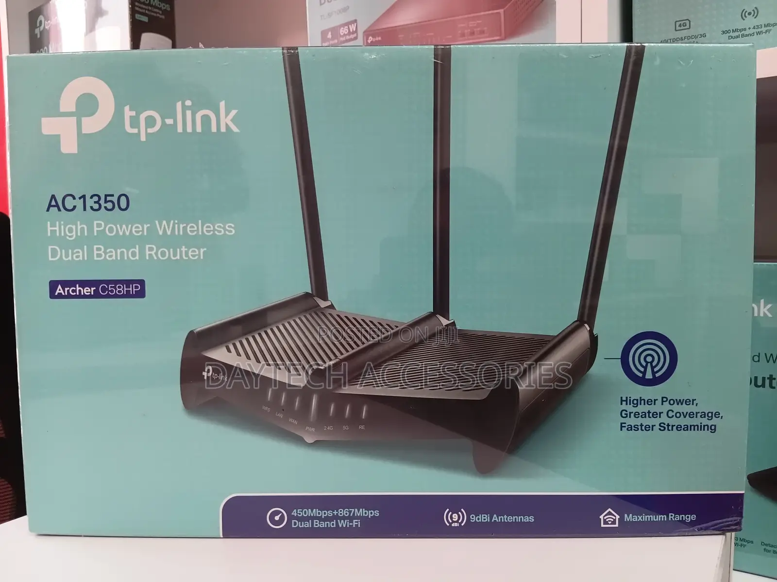 Tp-Link Archer C58hp Ac1350 High Power Wireless Dual Band Router