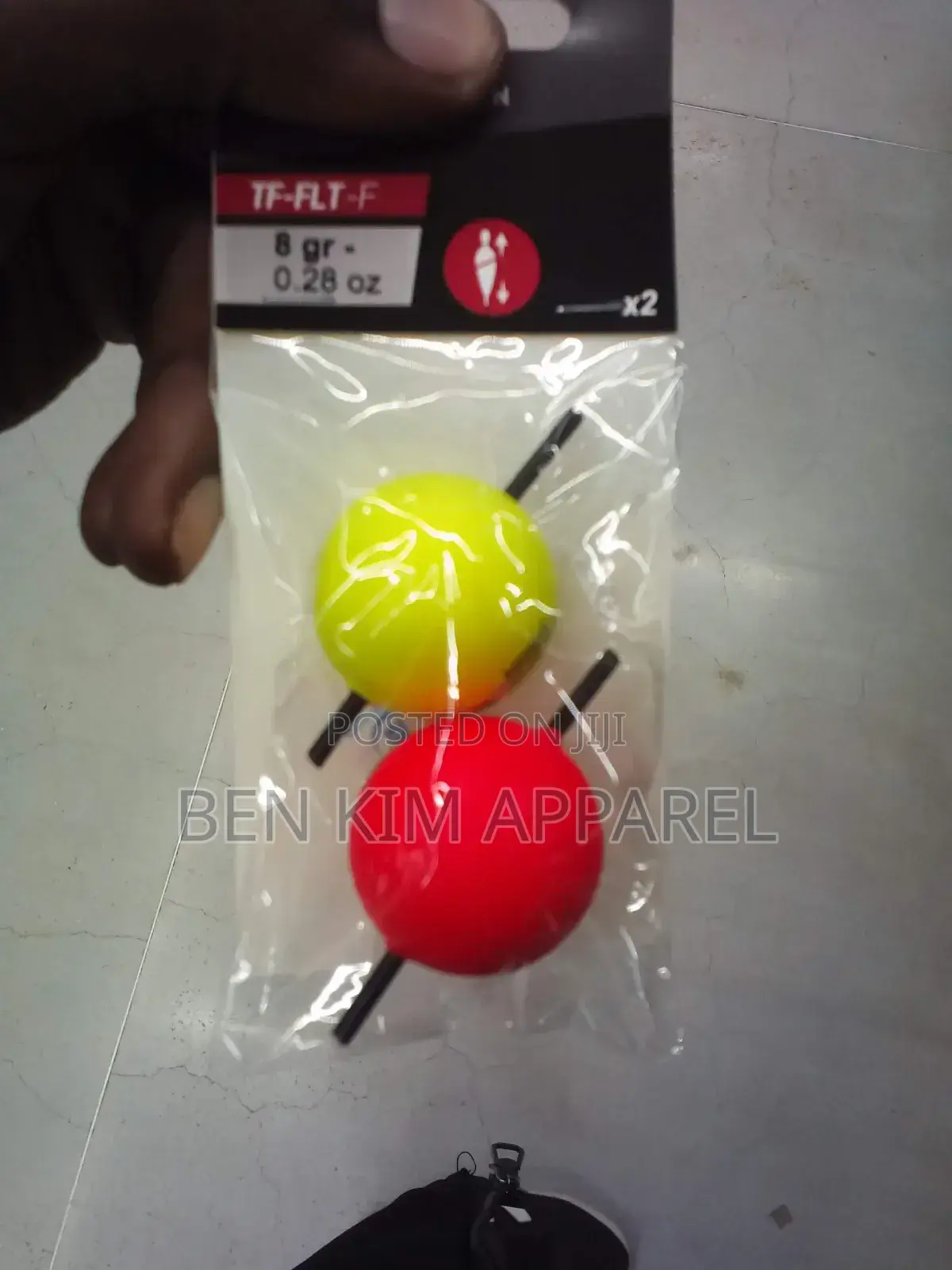 Trout Fishing Floats Red Yellow 2 Pack
