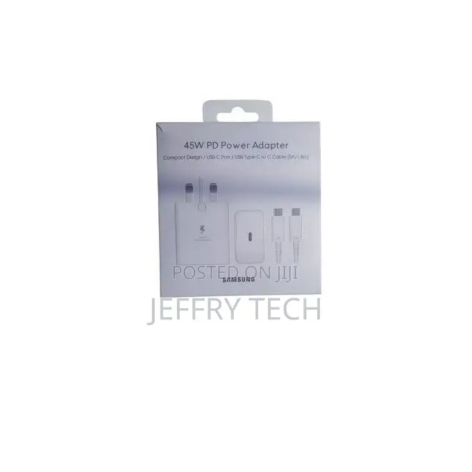 Samsung Original Galaxy Fast Charger 45w Usb C Type C to C Full Wall C