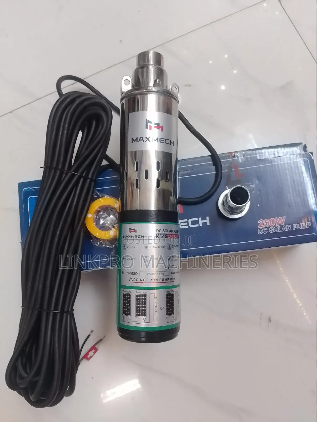 50 Metres 24v Maxmech Dc Submersible Pump