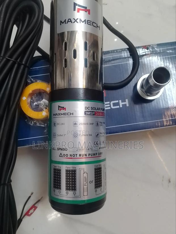 50 Metres 24v Maxmech Dc Submersible Pump - thumbnail 5