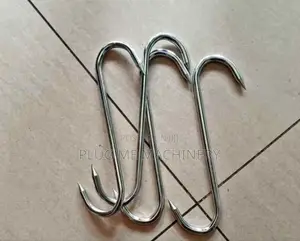 Stainless Steel Meat Hooks 34cm