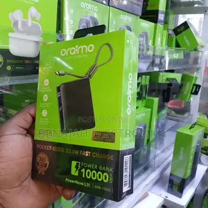 Oraimo Professional Powerbank 10000 Mah,22.5 Watts Anifast Led Display