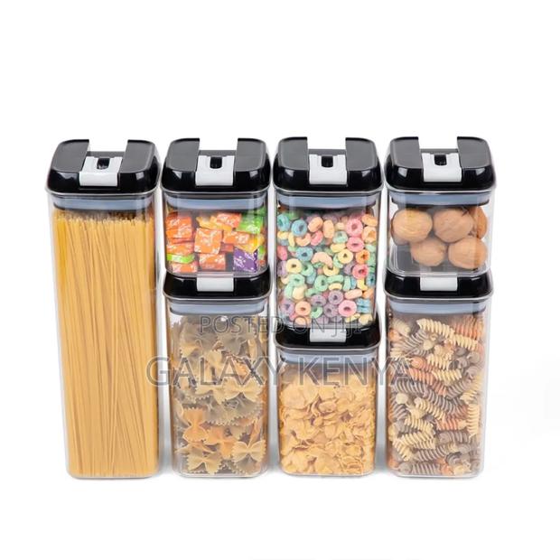 7pcs Acrylic Storage Containers - thumbnail 2