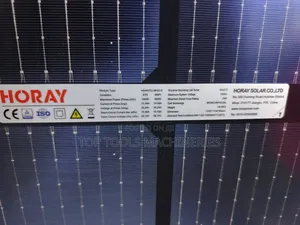Horay Solar Panel 485watts All Black Monocrystalline
