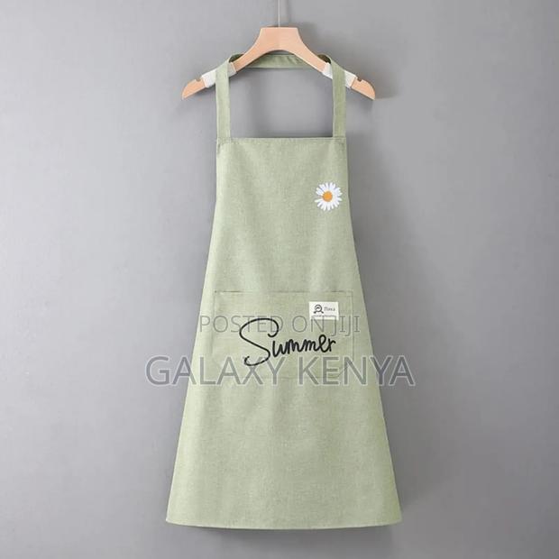 Linen Adult Kitchen Apron - thumbnail 6