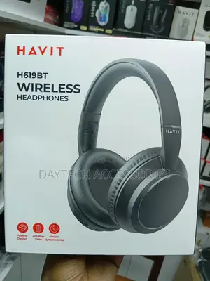 Havit H619bt Bluetooth Wireless Over Ear Headphones - Black