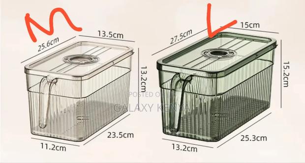 Large Fridge Storage Container - thumbnail 6