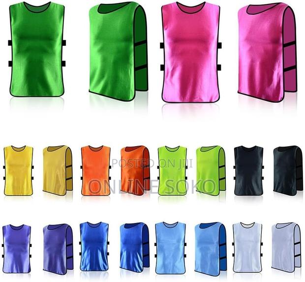 Kids Adults Football Sports Team Practice Team Training Bib Vest - main view
