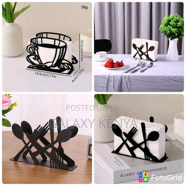Metallic Serviette Holder