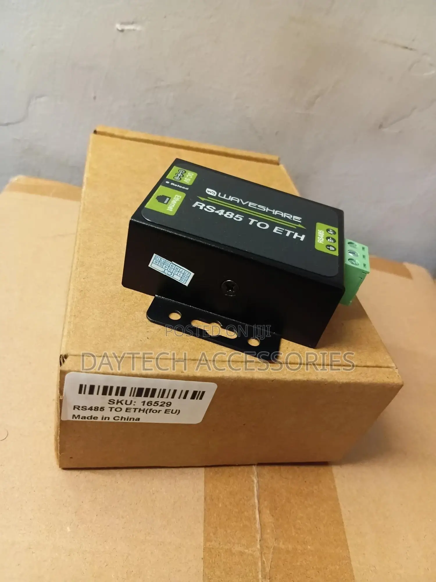 Industrial Rs232/Rs485 to Ethernet Converter