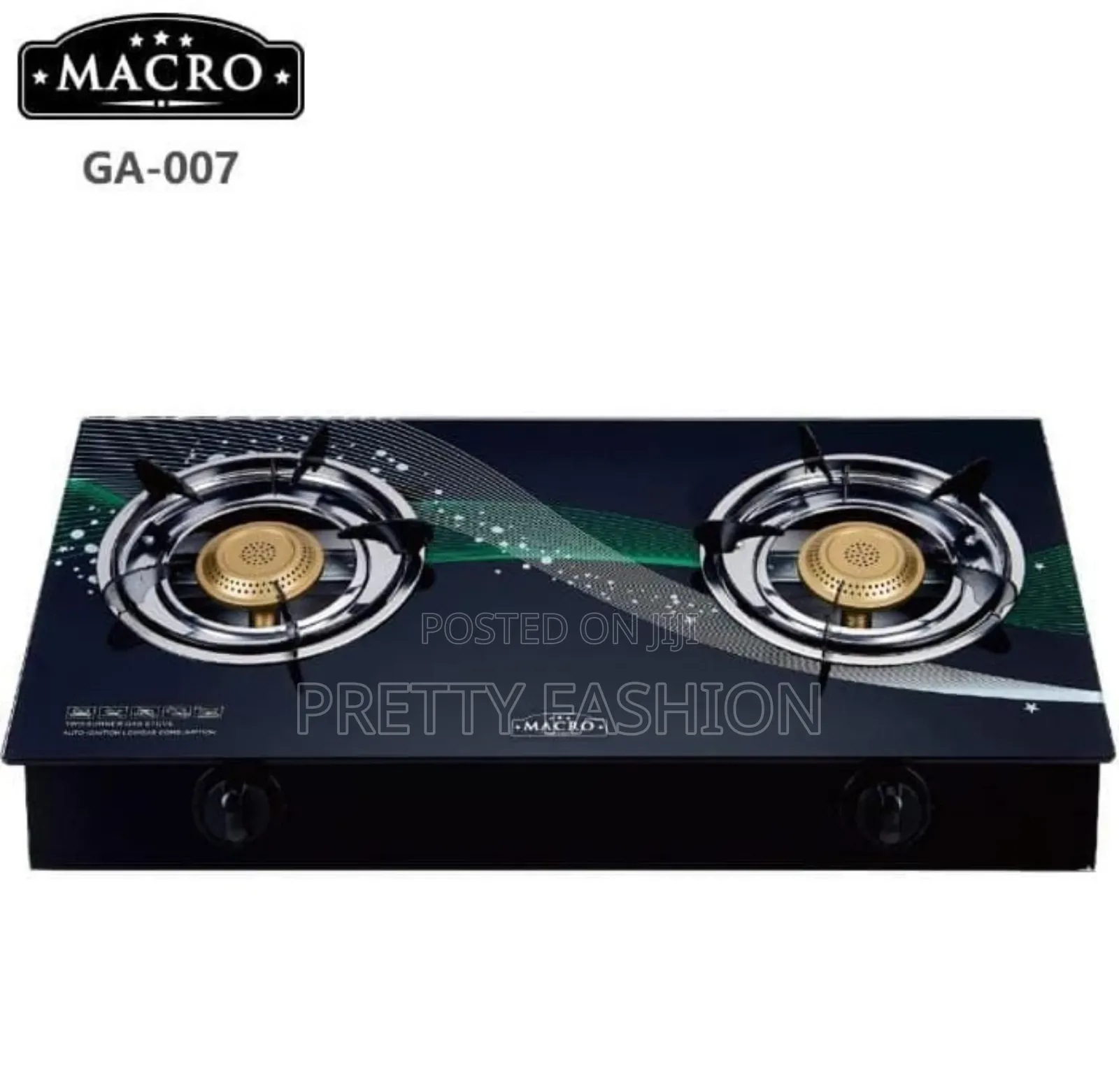 Macro Glass Top 2burner