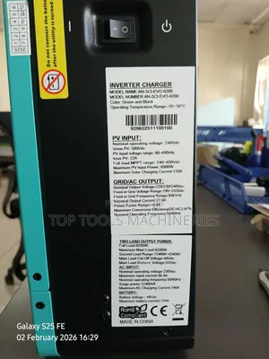Beacon 6.2kva 48v Hybrid Inverter