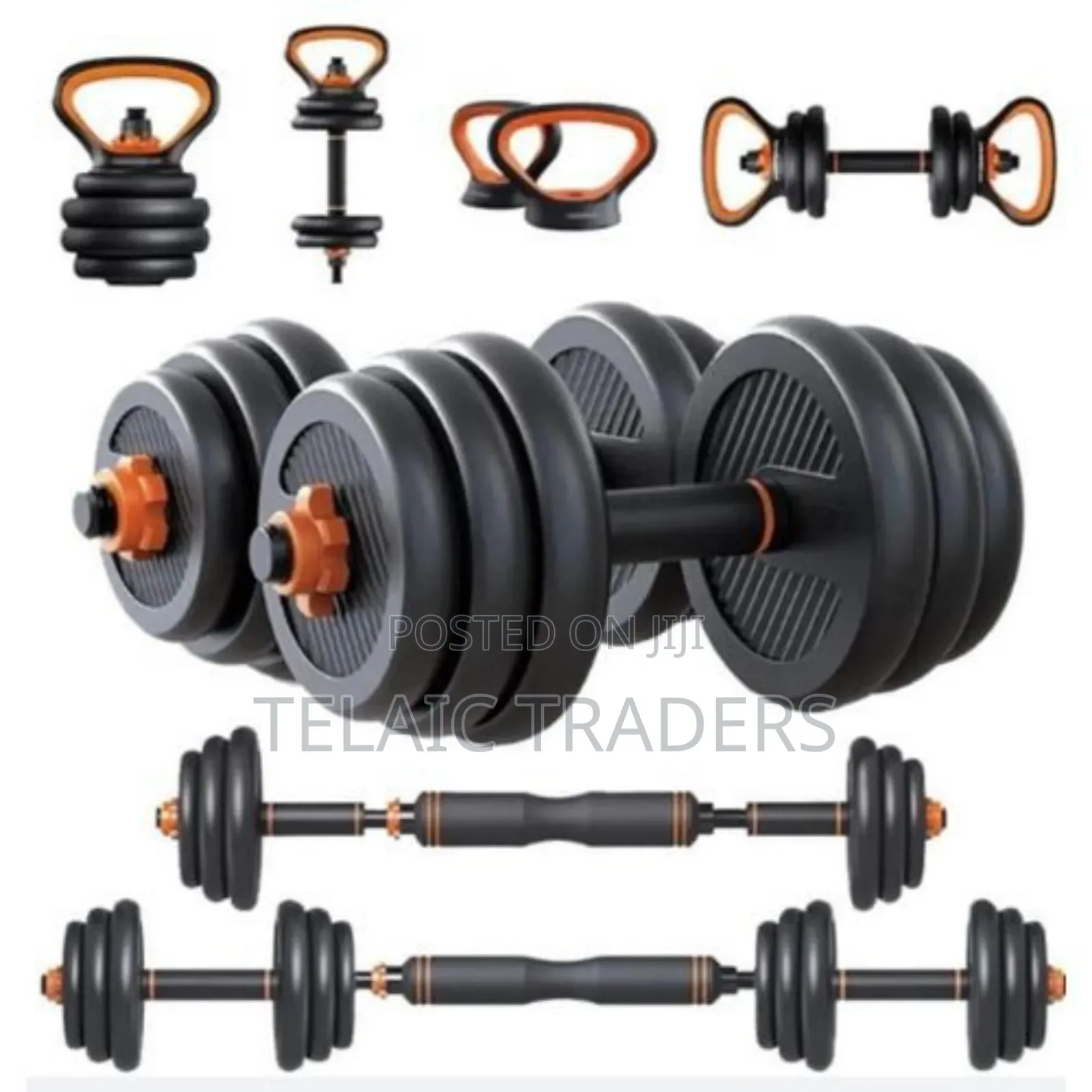 50kg 6in1 Adjustable Kettle Bell Weights