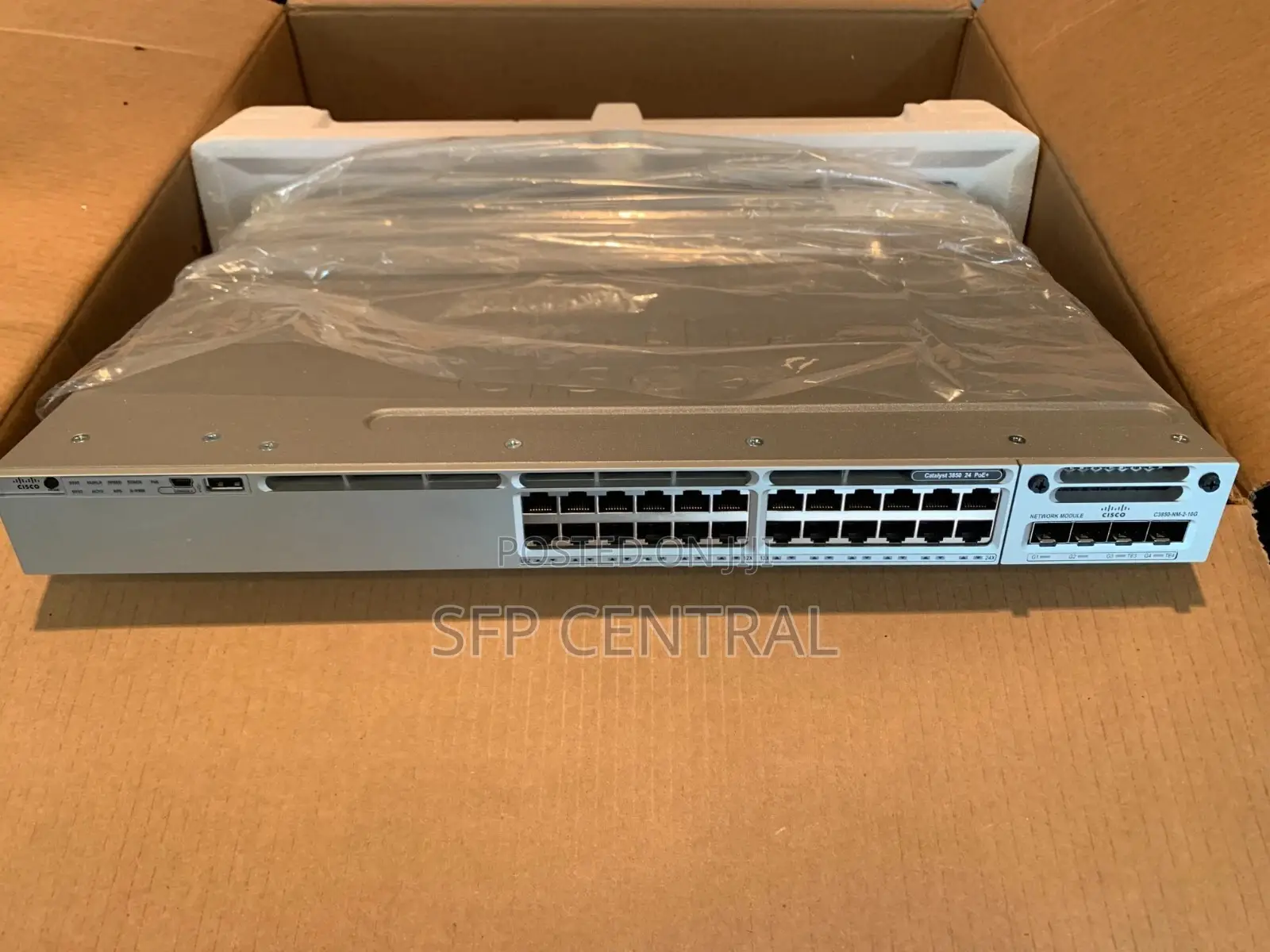 Cisco Ws-C3850-24p/ 24 Port Poe+ Switch