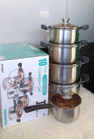 James Pot 10pc Cookware Set