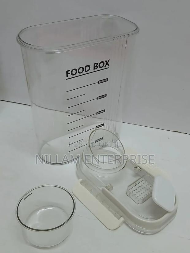 High Quality Acrylic Airtight Cereal Container ,2500ml* - thumbnail 3