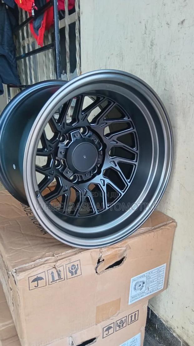 15" Inch 10j Alloy Rims for Toyota Hilux/Hiace in Grey