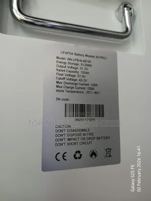Beacon 5kw 51.2v Lithium Battery