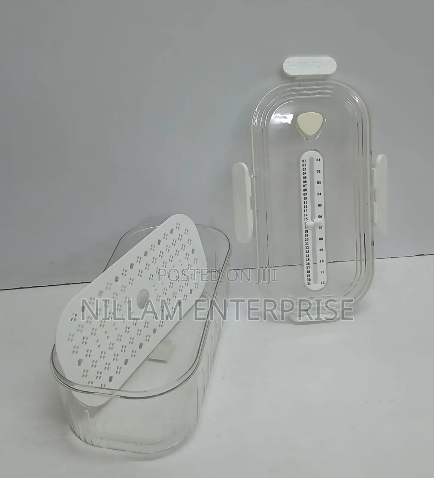 Timekeeping Stackable Fridge /Storage Organizer :3.5litres