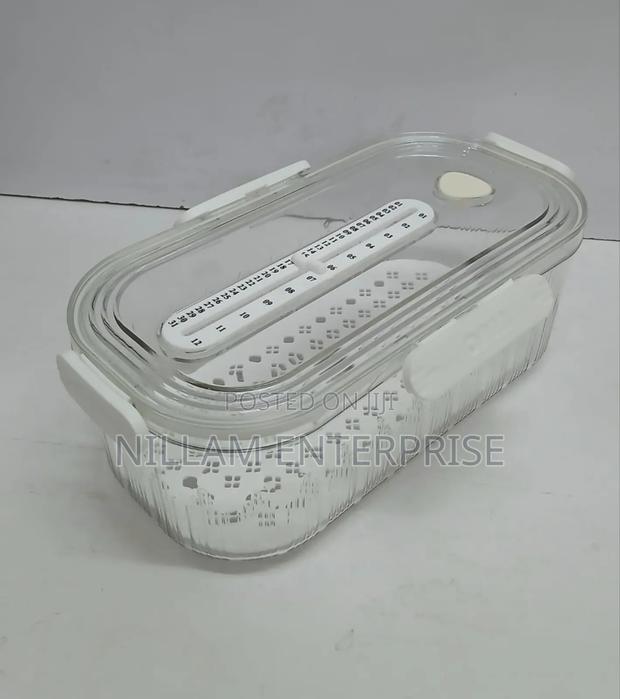 Timekeeping Stackable Fridge /Storage Organizer :3.5litres - thumbnail 3