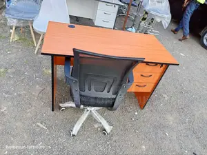Study Table With Swivel Mesh Chair